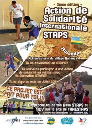 Affiche Gahanga 2013